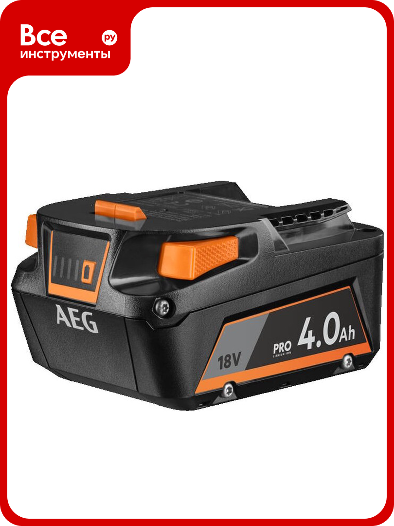 Аккумулятор L1840S 18В 4Ач Li-Ion AEG 4935478636