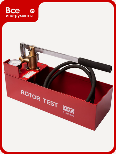 Изображение товара Ручной опрессовщик Rotorica ROTOR TEST PRO RT.1611060 для контроля давления в системах