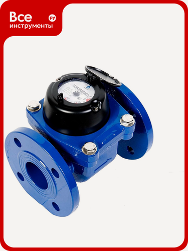 Изображение товара Счетчик воды турбинный декаст СТВХ-40-01 чугунный корпус, фланцевое присоединение, антимагнитный, для холодной воды