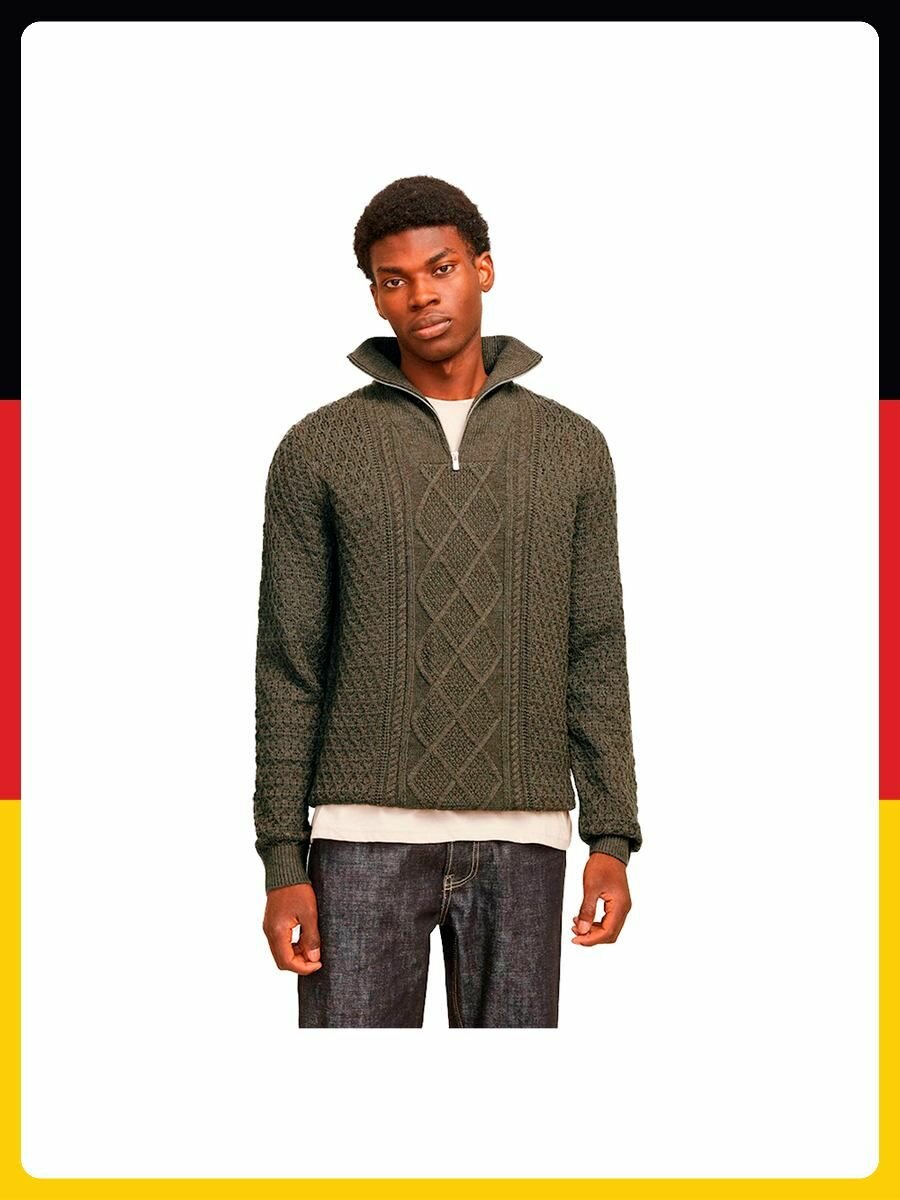 Джемпер Jack & Jones, размер .XL, , коричневый
