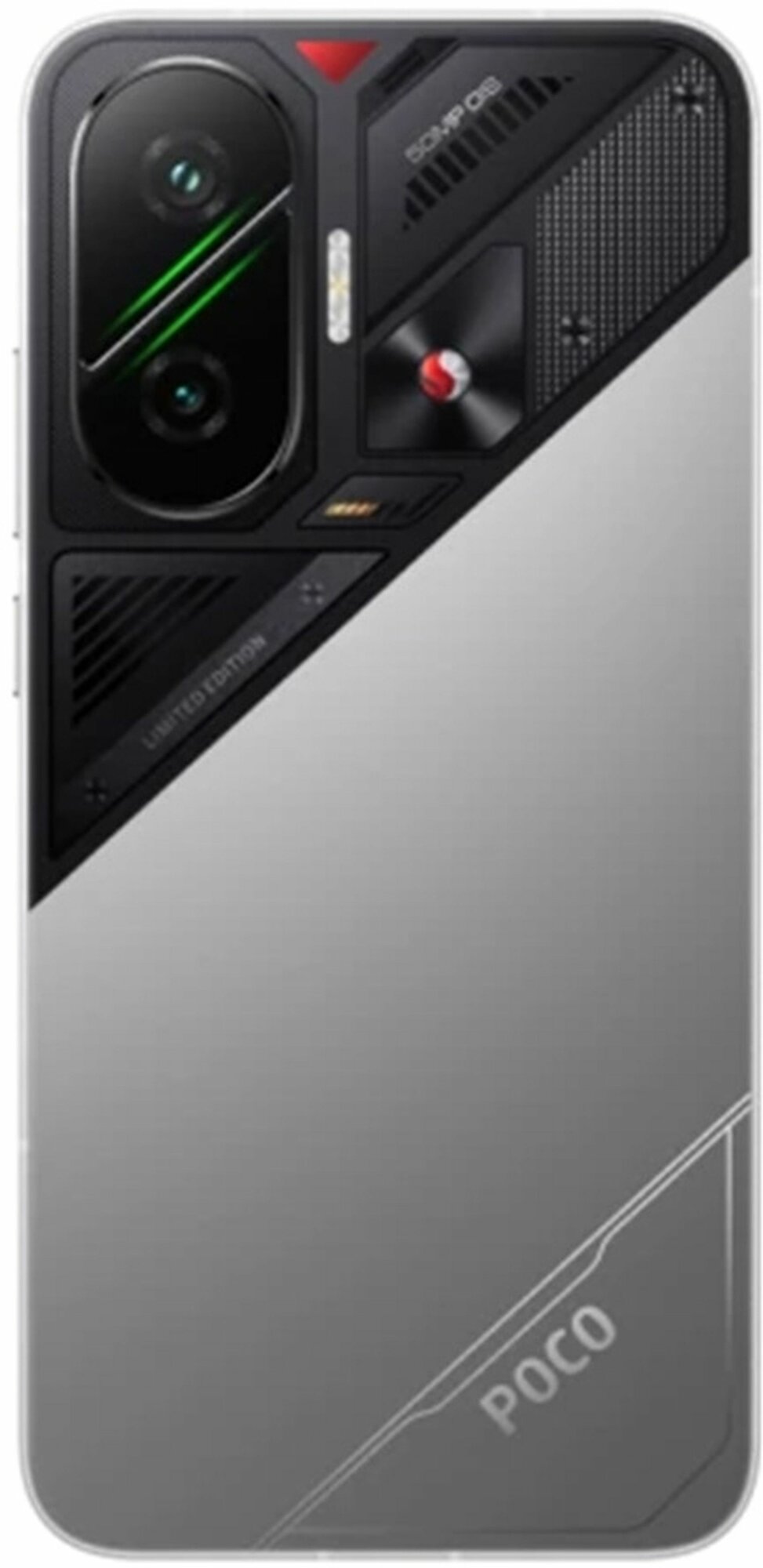 Смартфон Xiaomi Poco F7 256Gb 12Gb серебристый