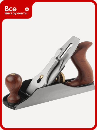 Изображение товара Металлический рубанок KRAFTOOL A4 Premium, 260x60 мм, лезвие 50 мм 18527-25, с пятью степенями свободы