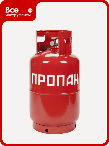 Изображение товара Баллон пропан 12 л бытовой с вентилем ВБК НЗГА с предохранительным клапаном, Спец, Спец СВ-БАЛ12ВБКН, транспортирования