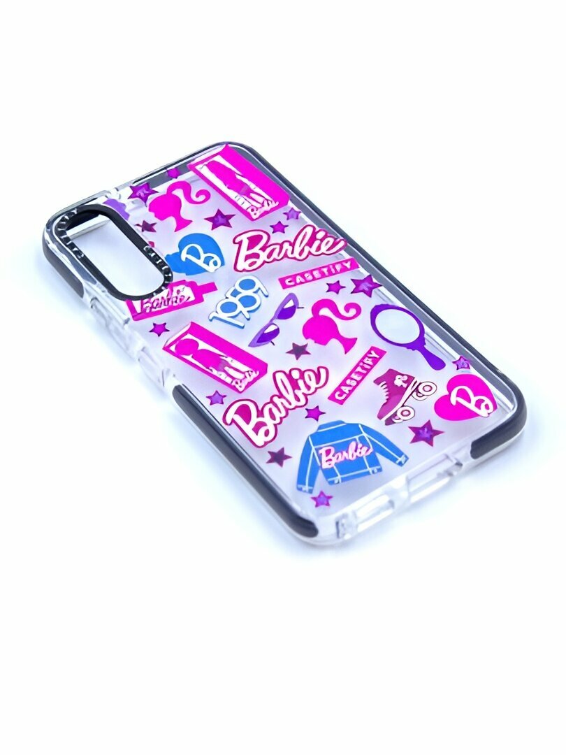 Чехол Barbie, для Samsung S23 PLUS, прозрачный, силикон, защита от ударов