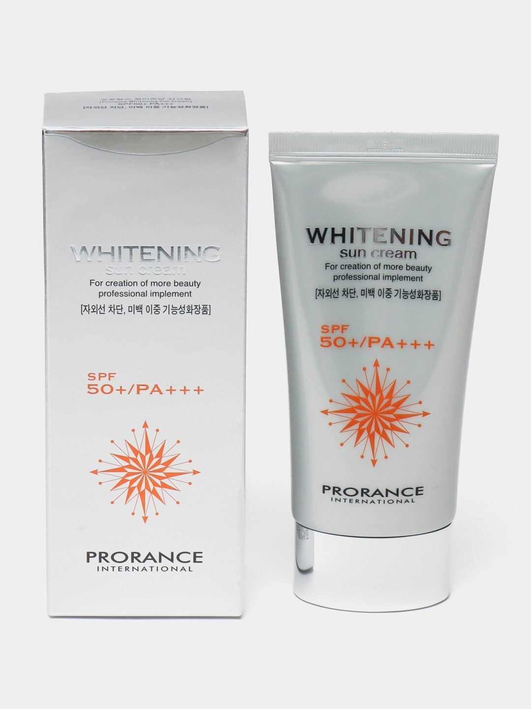Солнцезащитный крем для лица Prorance SPF 50+, увлажнение и отбеливание