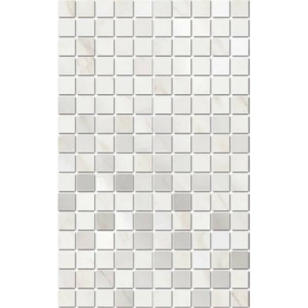 Декор керамический Kerama Marazzi MM6359 Гран Пале белый мозаичный 25x40x0.8 см (цена за 1 штуку)