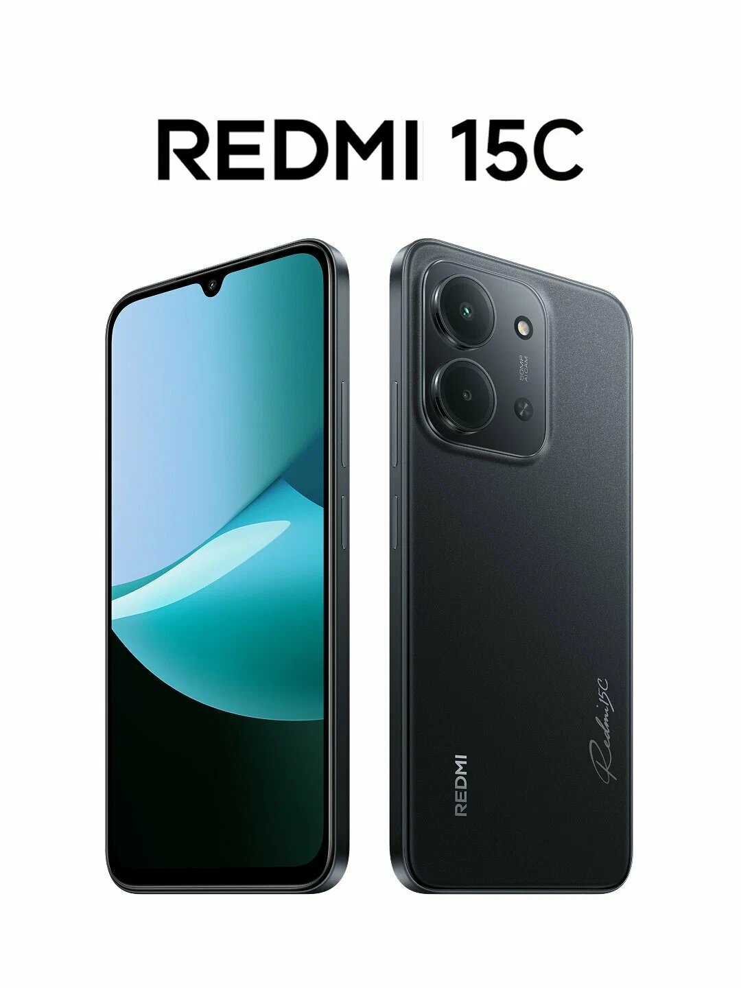 Смартфон Redmi 15C, дисплей 6.9", 8Гб/256ГБ, камера 50Мп, зарядка 33 Вт