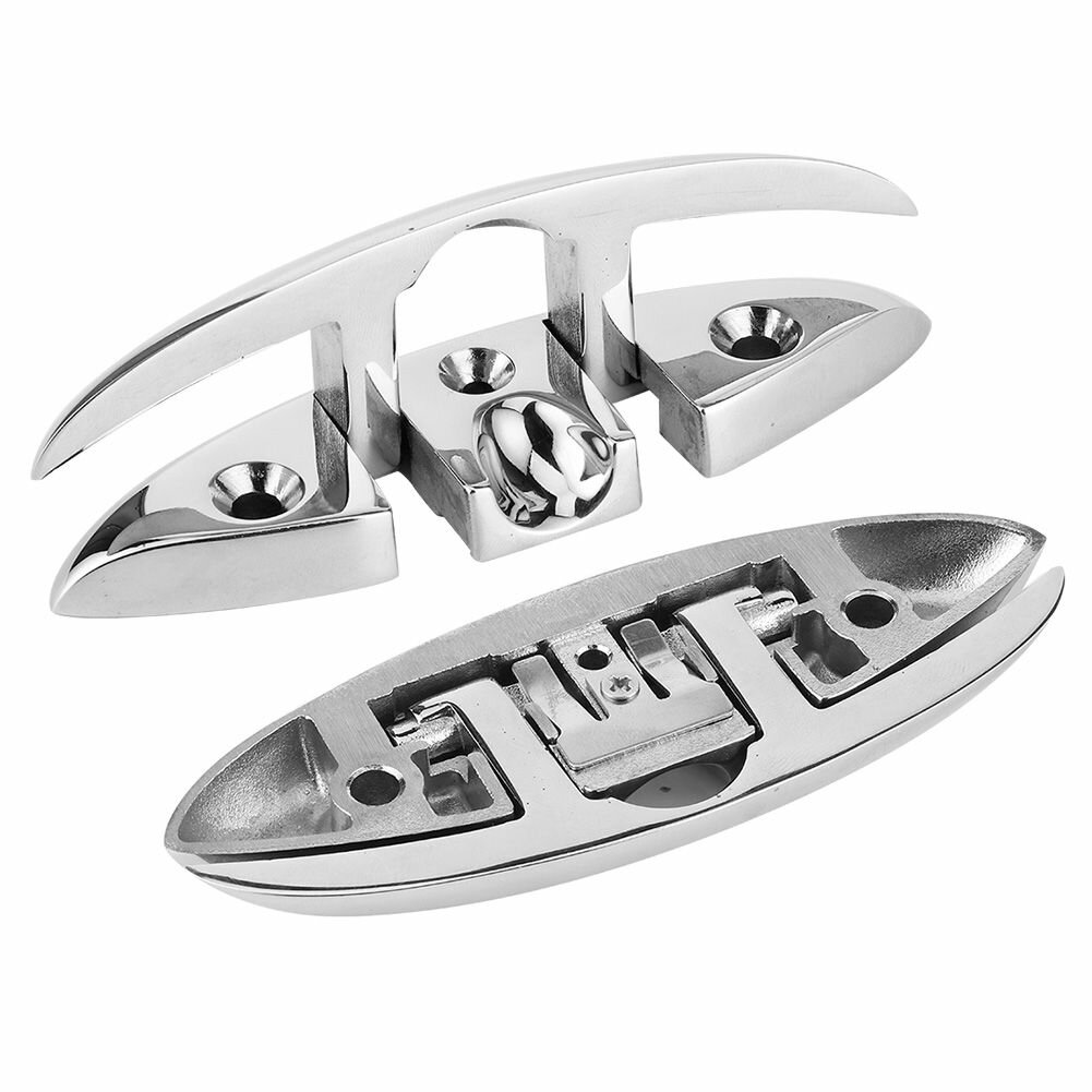 Складная док-станция из нержавеющей стали 316 130 х 47 мм для лодок