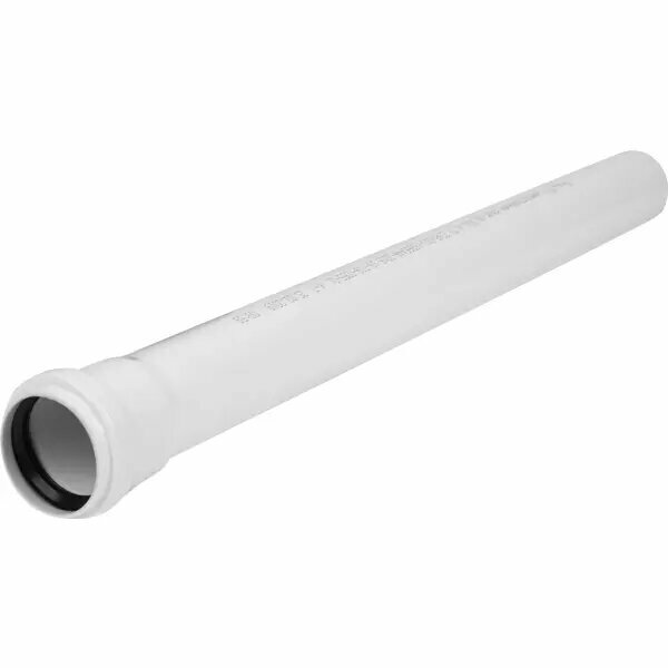 Труба для внутренней канализации малошумная Equation 50x1.8 мм 0.5 м полипропилен ST500045WEQ
