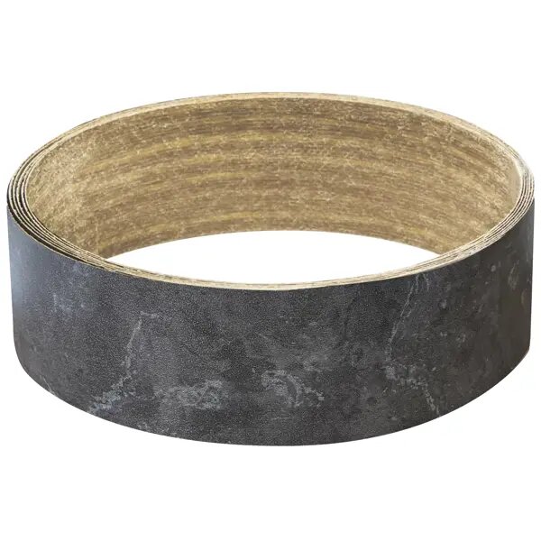 Кромка с клеем для столешницы 240x3.8 см цвет бетон темный