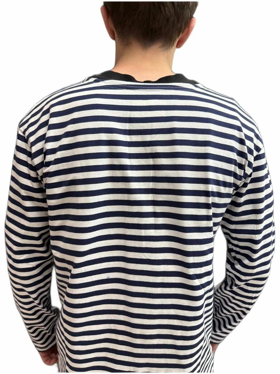 Тельняшка БТК-групп "ВМФ" синяя, р.52 (оригинал ГОСТ РФ) — фото 1