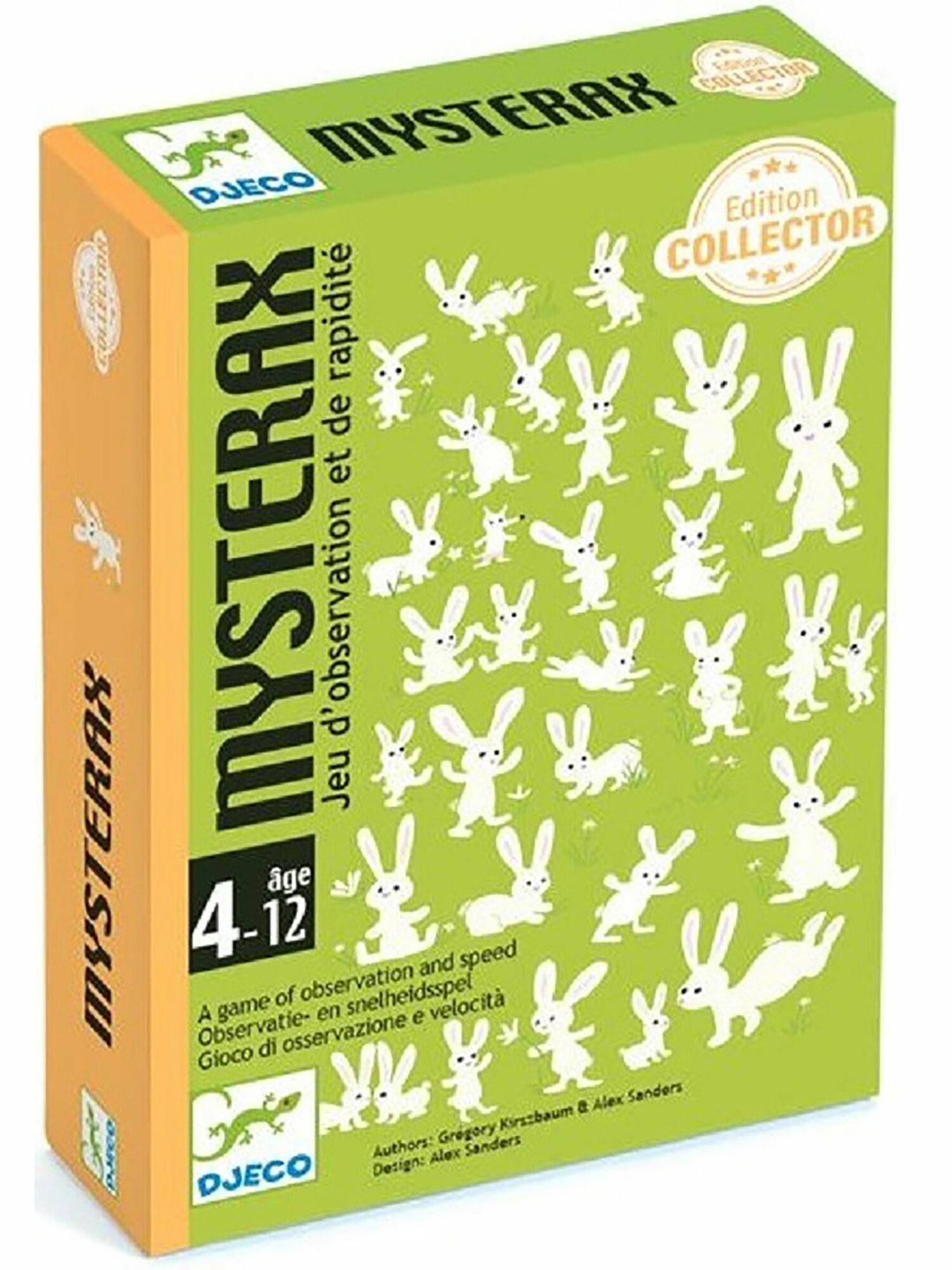 Настольная детская карточная игра детектив Djeco MYSTERAX DJ90003