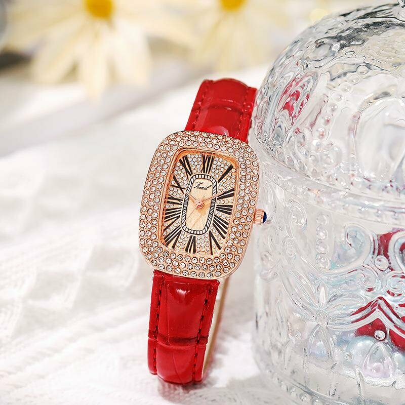 Наручные часы 1892, красный — фото 1