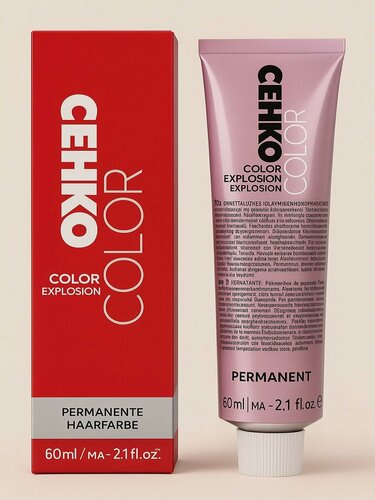 Изображение товара Крем-краска для волос C: EHKO 9.7 Карамель, 60 мл - Стойкий Профессиональный Краситель