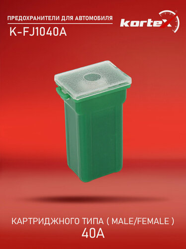 Изображение товара Предохранитель картриджного типа ( male/female ) 40A