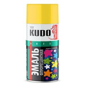 Эмаль флуоресцентная лимонно-жёлтая Kudo арт. ku-1204