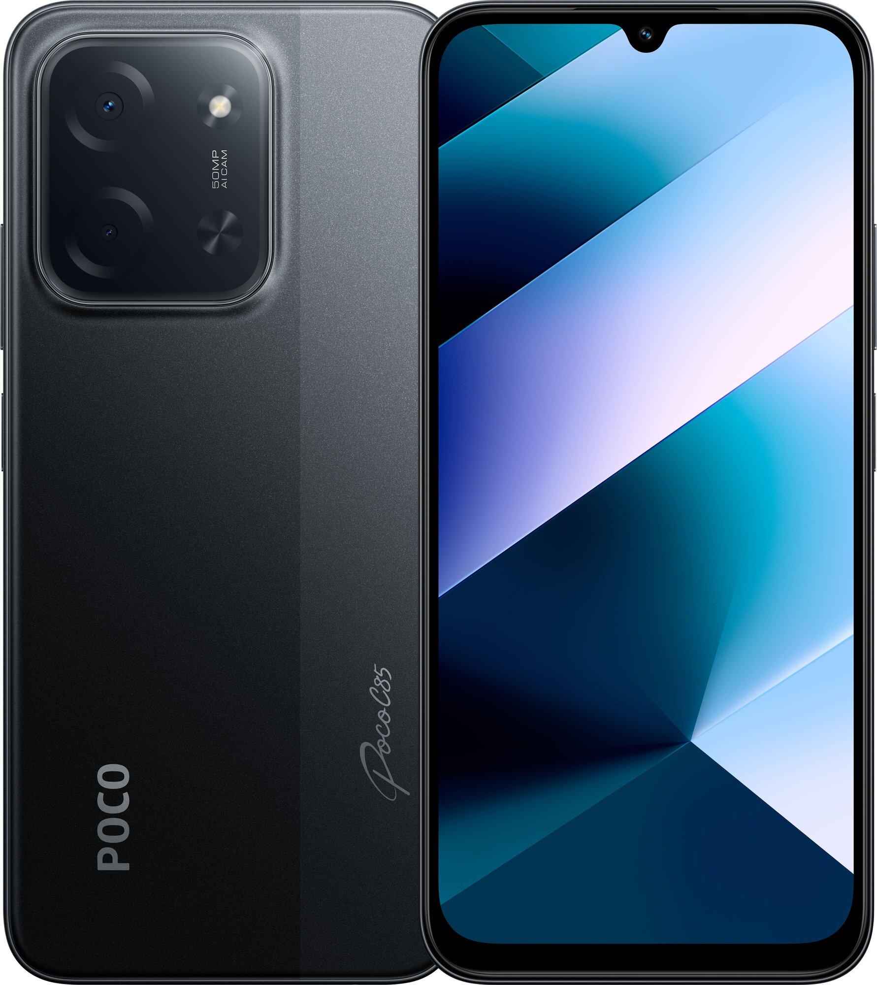 Смартфон POCO C85 8GB+256GB Black Ростест