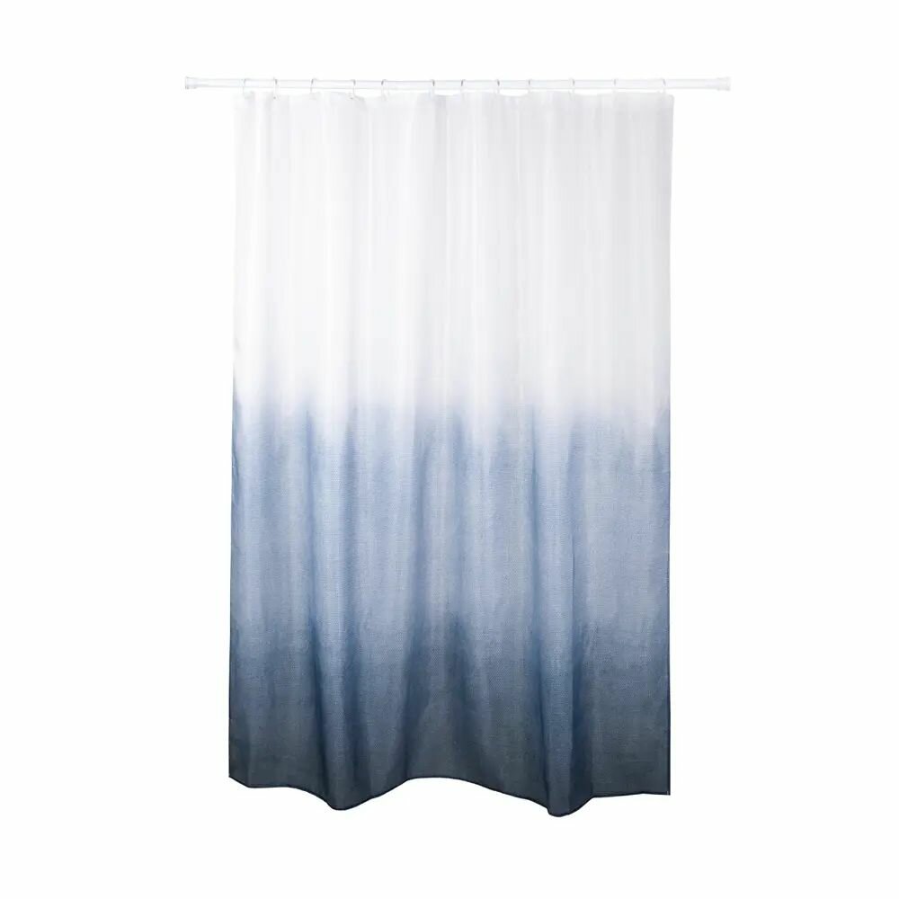 Штора для ванной Ocean LM05P18i11 200x180 см полиэстер цвет синий