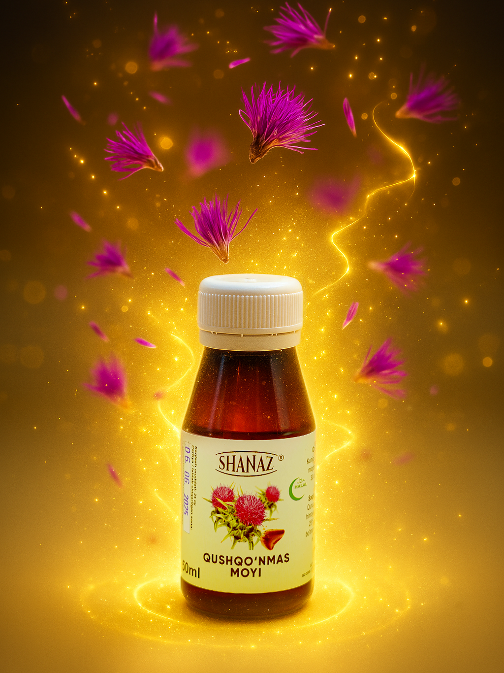 Масло расторопши, 50 мл — 100% натуральный продукт, природный гепатопротектор