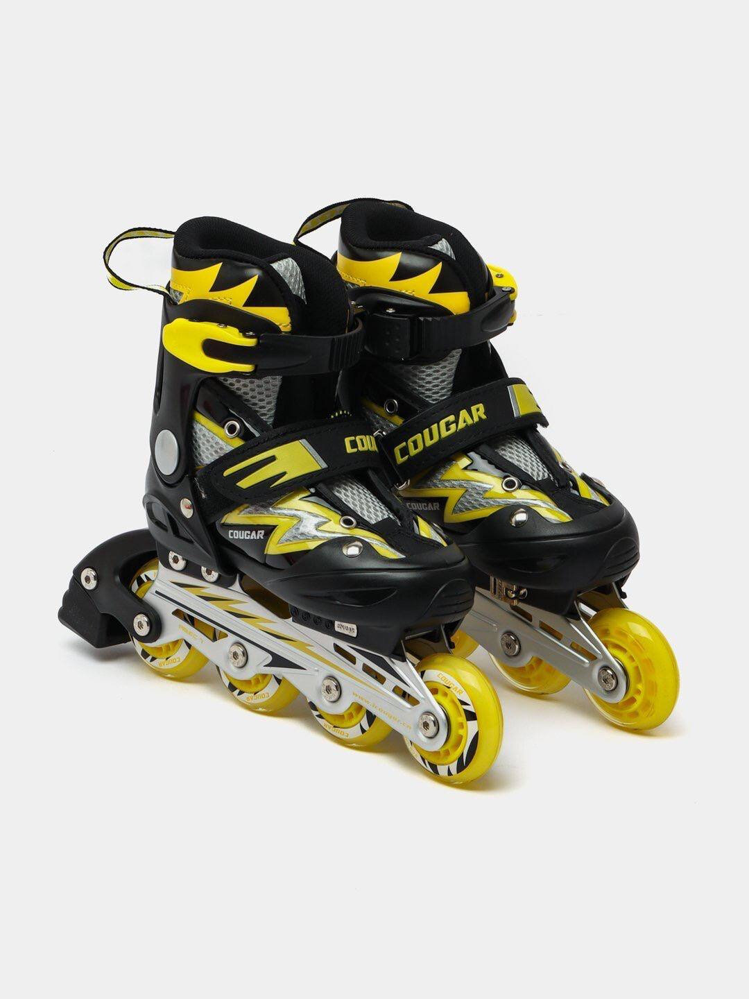 Роликовые коньки и Cougar комфорт качество и безопасность для катания, размеры в описаниях