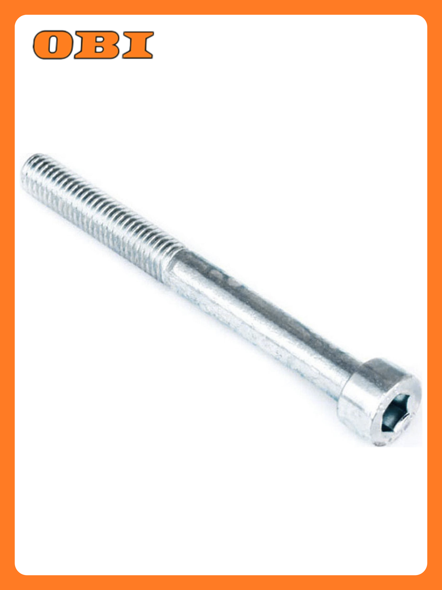 Болт Стройбат DIN 912 внутренний шестигранник сталь оцинкованный 2 шт