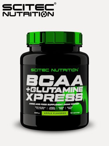 Изображение товара BCAA + глютамин Scitec Nutrition BCAA + Glutamine Xpress 600 гр вкус: Яблоко