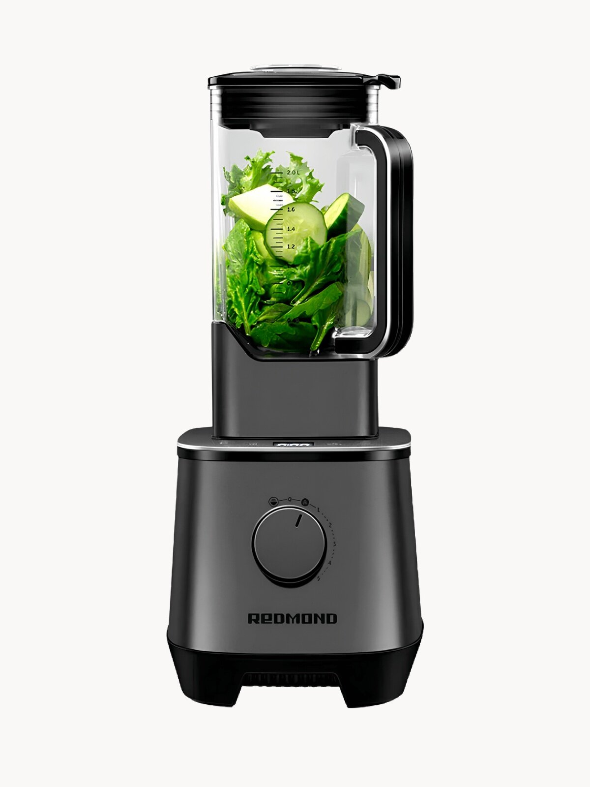 Блендер стационарный REDMOND BS415, 3в1: блендер, суповарка, кофемолка, 5 режимов, 5 скоростей, самоочистка, сенсорный