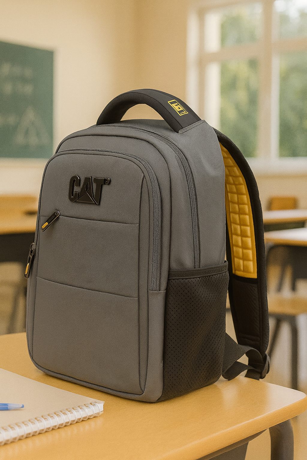 Школьный рюкзак Caterpillar CAT 0186# 30×38×12 см — городской, для ноутбука, с отделениями и вентиляцией, объём 20 л