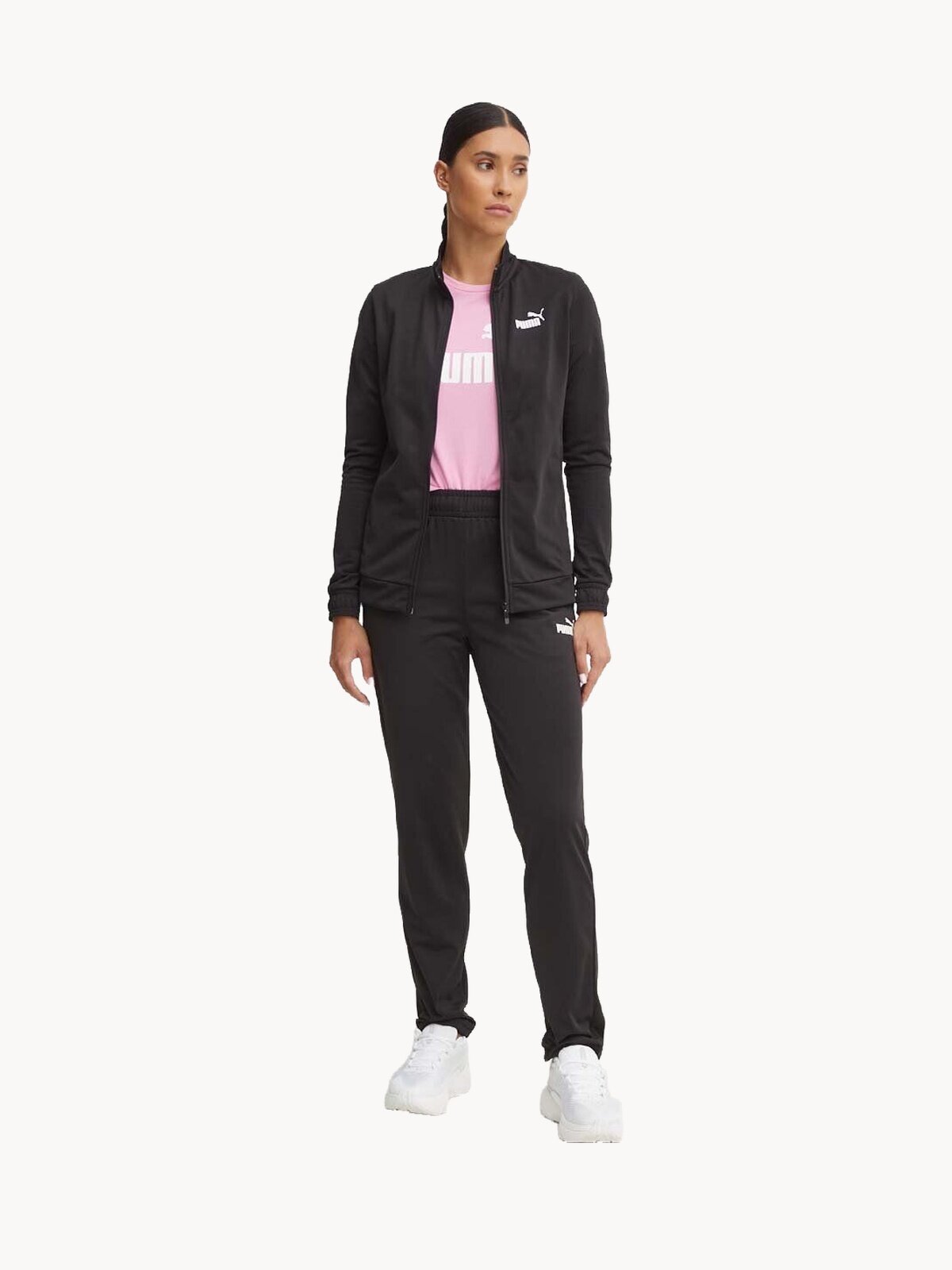 Костюм спортивный PUMA Poly Suit, размер 42, черный