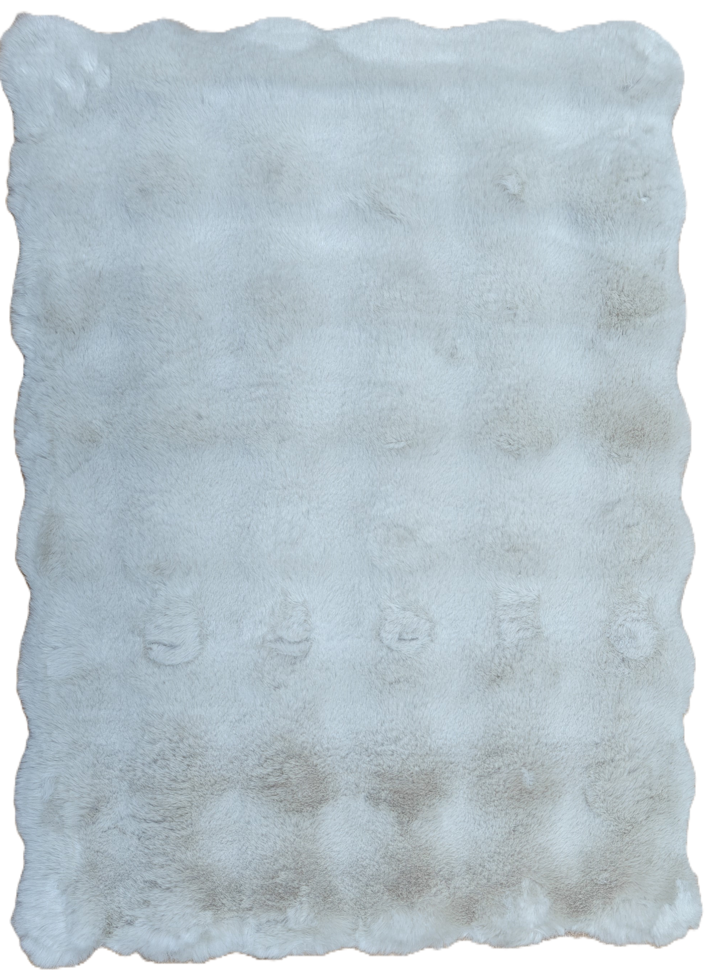 Коврик для ванной из искусственного рельефного меха 