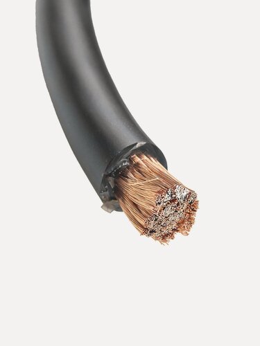 Изображение товара Провод силовой AMP PROMO 2Ga Черный медь 100% 5 метров кабеля для сабвуфера/усилителя