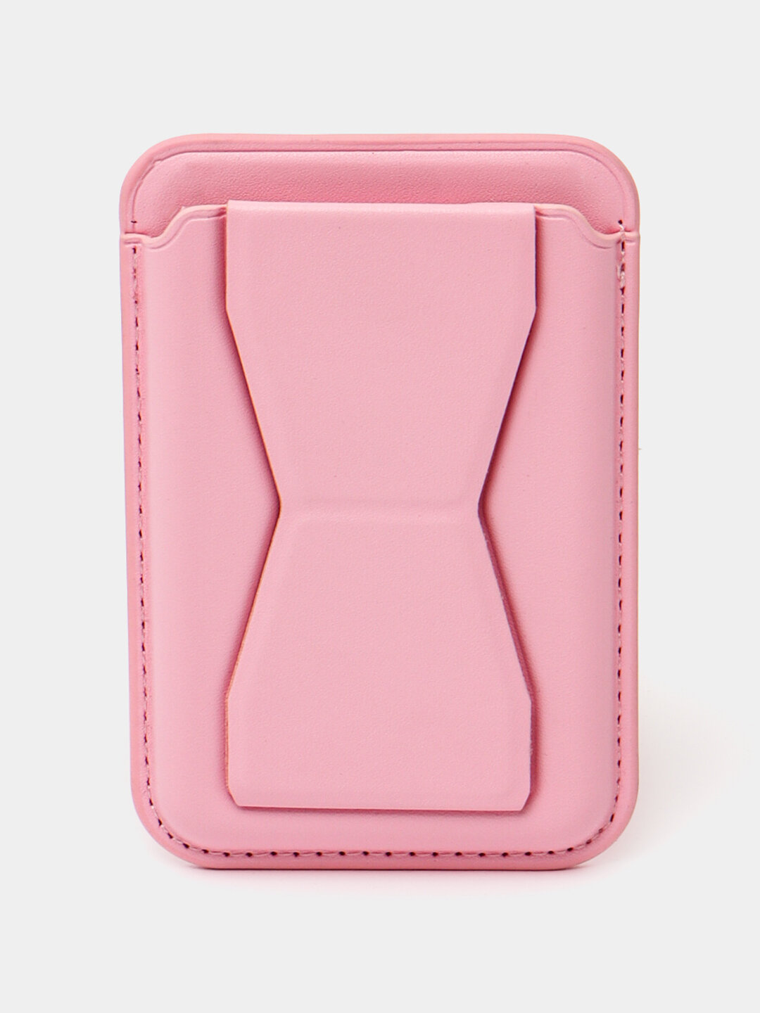 Картхолдер, для iPhone, MagSafe, Leather Wallet, магнитный PINK