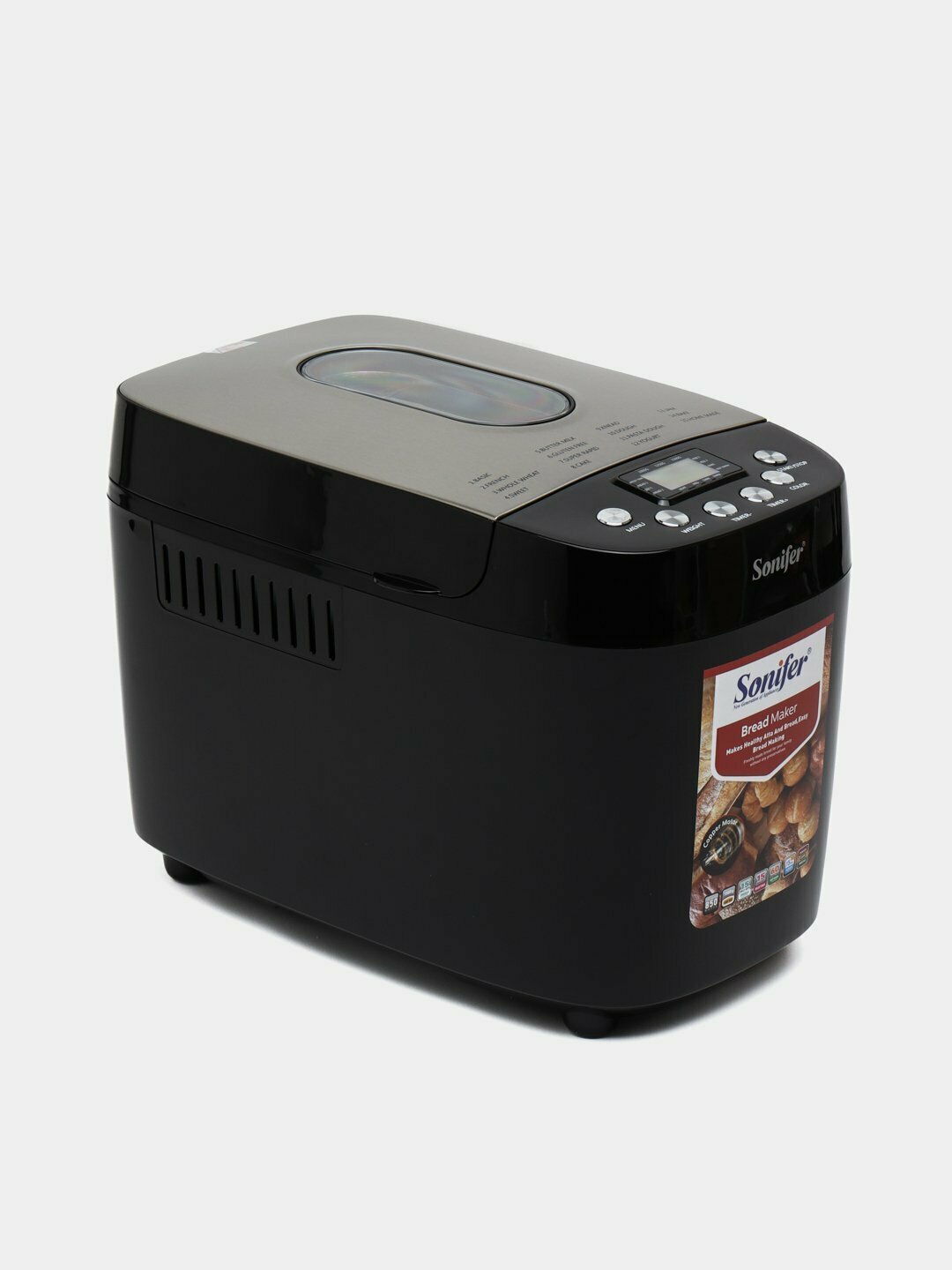 Хлебопечка Sonifer SF-4025, 15 программ, ржаной и бородинский хлеб — фото 1