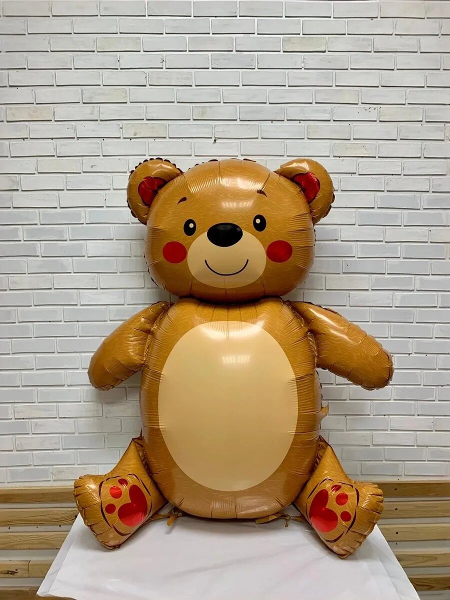 Фольгированный воздушный шар Медведь — фото 1