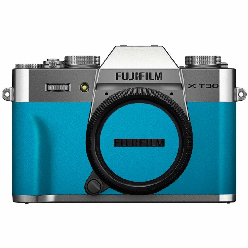 3M Fujifilm X-T30 II Прозрачная пленка с голубой кожаной текстурой и узором, для XT30 II