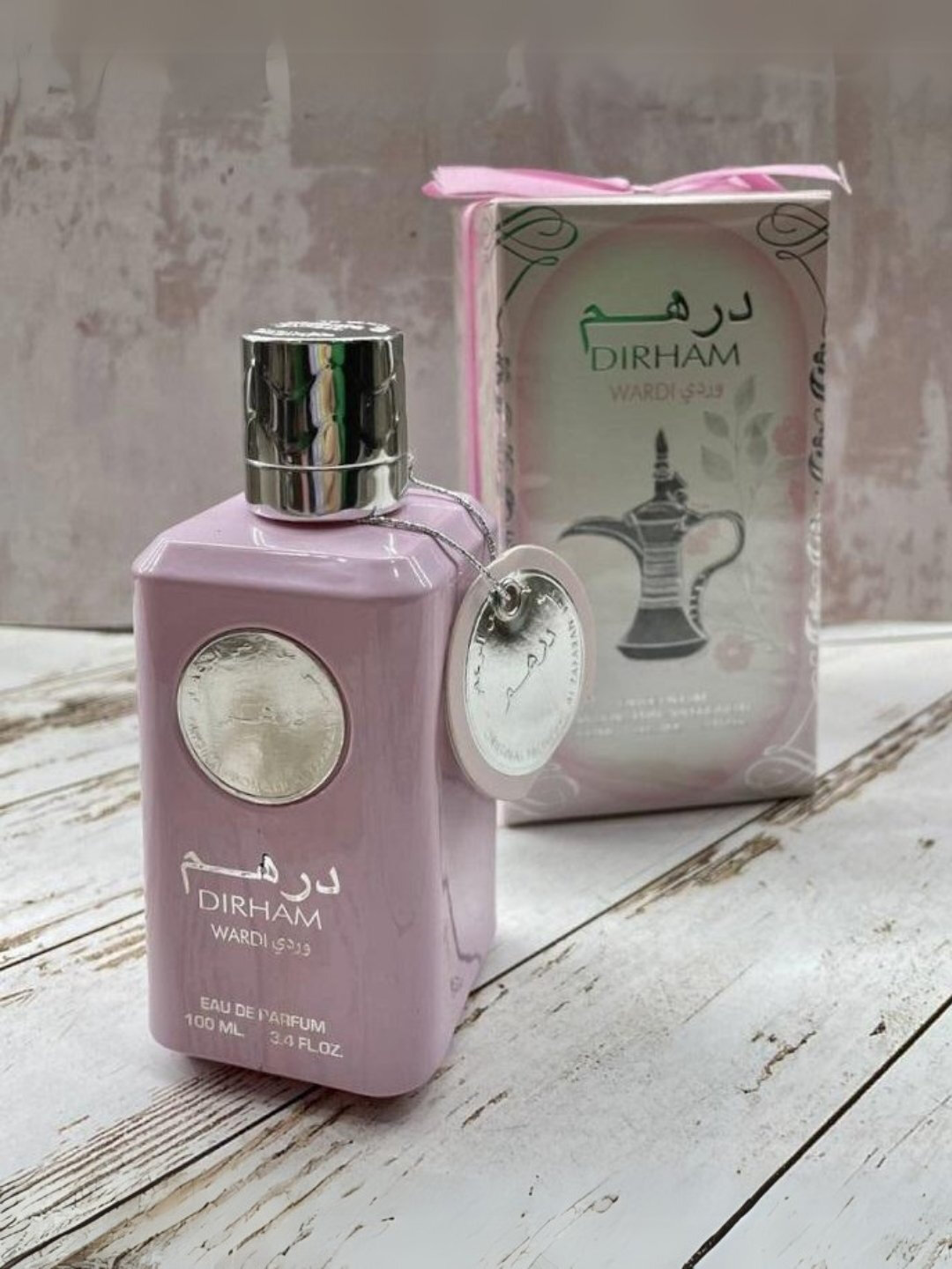 Парфюмерная вода Dirham Wardi, унисекс, 100 мл Парфюмерная вода Dirham Wardi - это уникальное сочетание аромата и стиля.