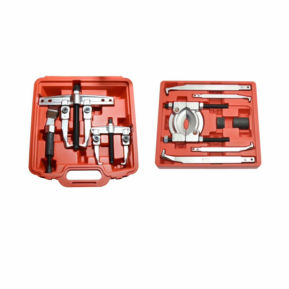 Гидравлический ручной съемник подшипников универсальный (двухлапые с сепаратором 35-115 мм) 30 тонн AIST 67100405 два 2-ух лапых и с сегментным типом