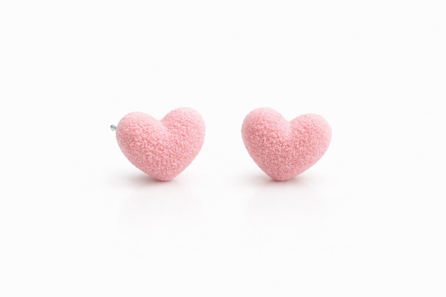 Серьги пусеты Стайл Групп, жемчуг имитация, размер 20 мм, розовый — фото 1