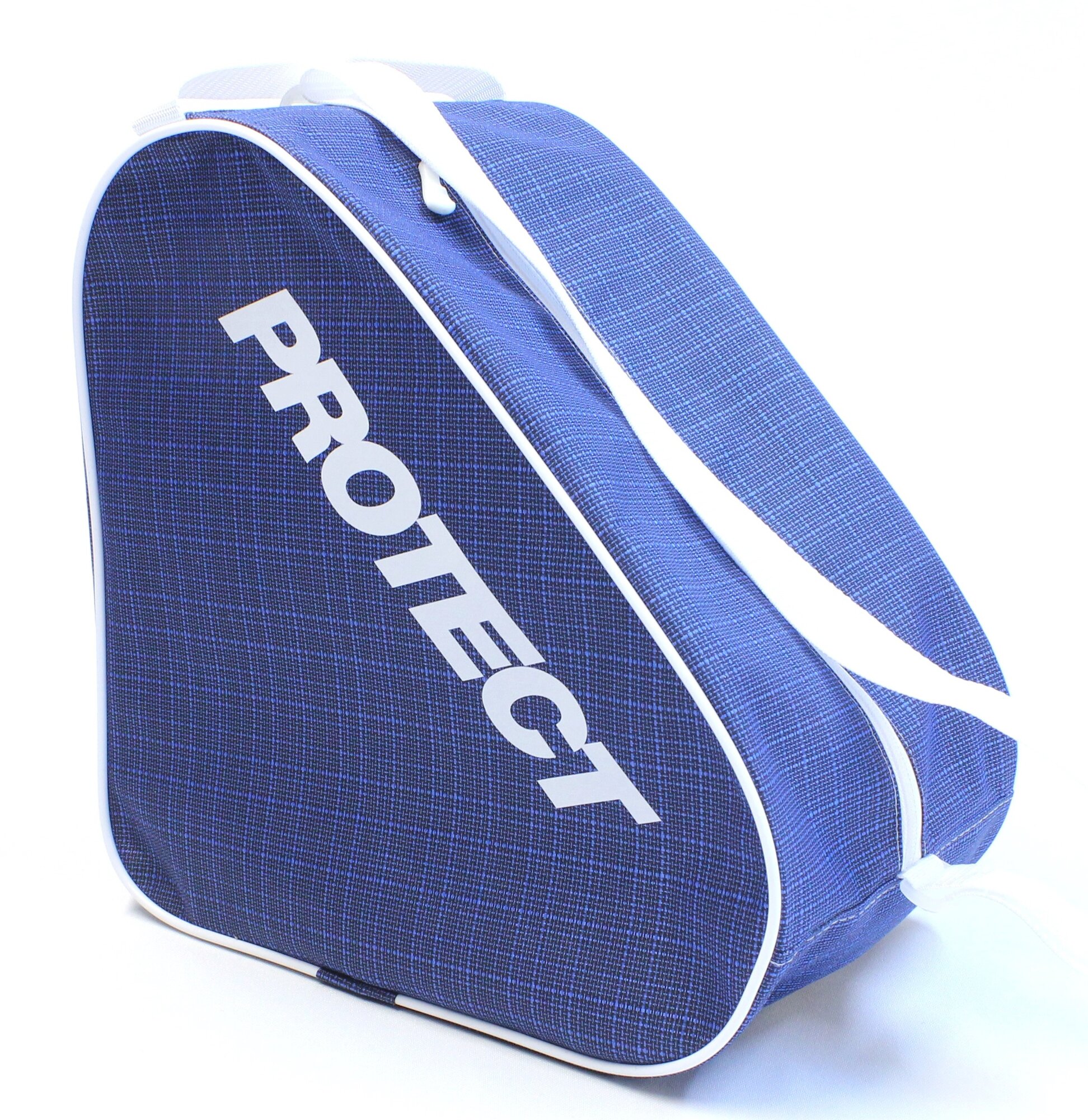 Сумка для роликов и коньков, юниор, до 36 размера, цвет синий. Р-р 32х32х18 см. PROTECT