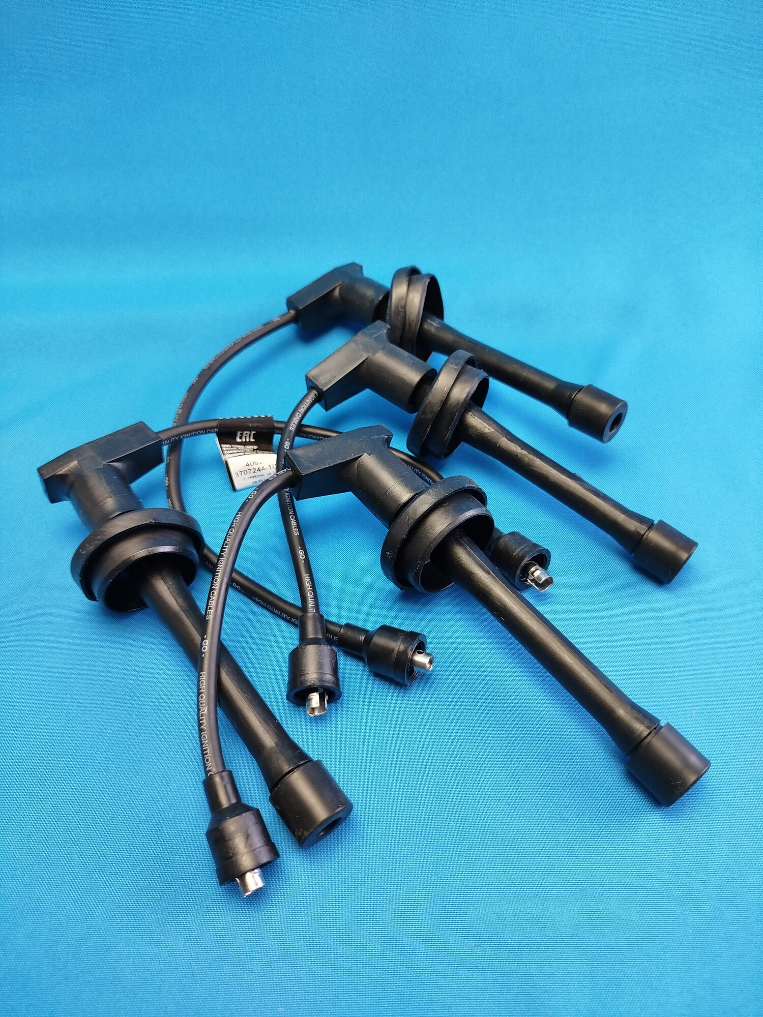 Провода высоковольтные "GO" для а/м ГАЗ 406дв. c наконечниками