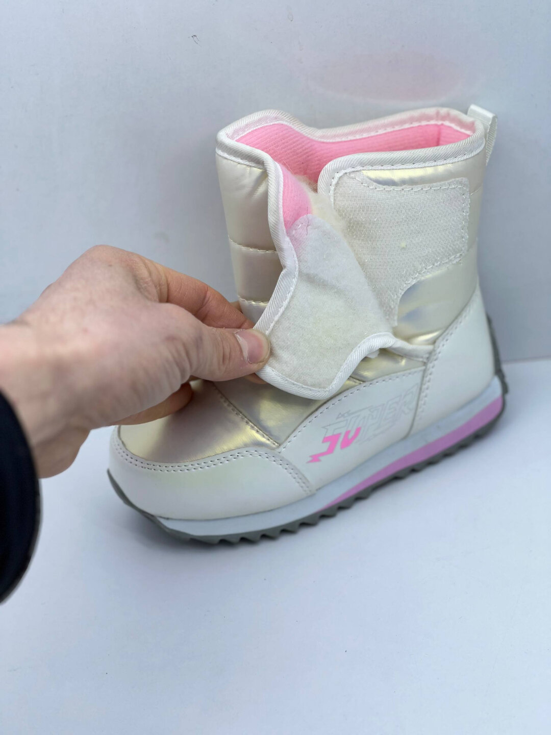 Сапоги  Ботинки, размер 27, бежевый — фото 1