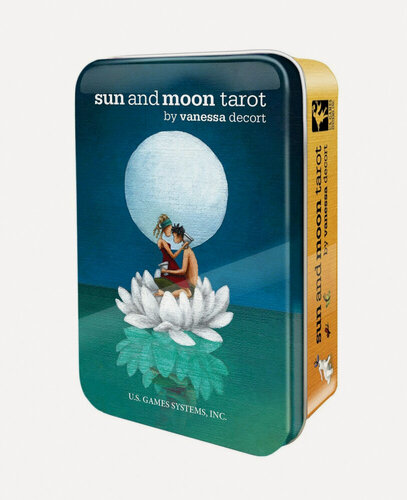 Изображение товара Карты Таро: "Sun and Moon In a Tin" US Games / Солнце и Луна в жестяной коробке