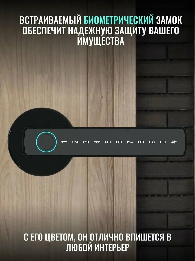 Умный биометрический дверной замок Ramfor CJ001