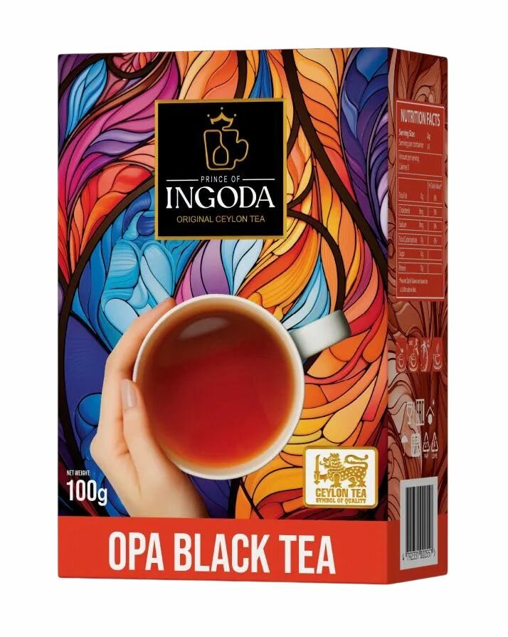 Prince of Ingoda Чай, Черный Ора, Картон, 100 гр