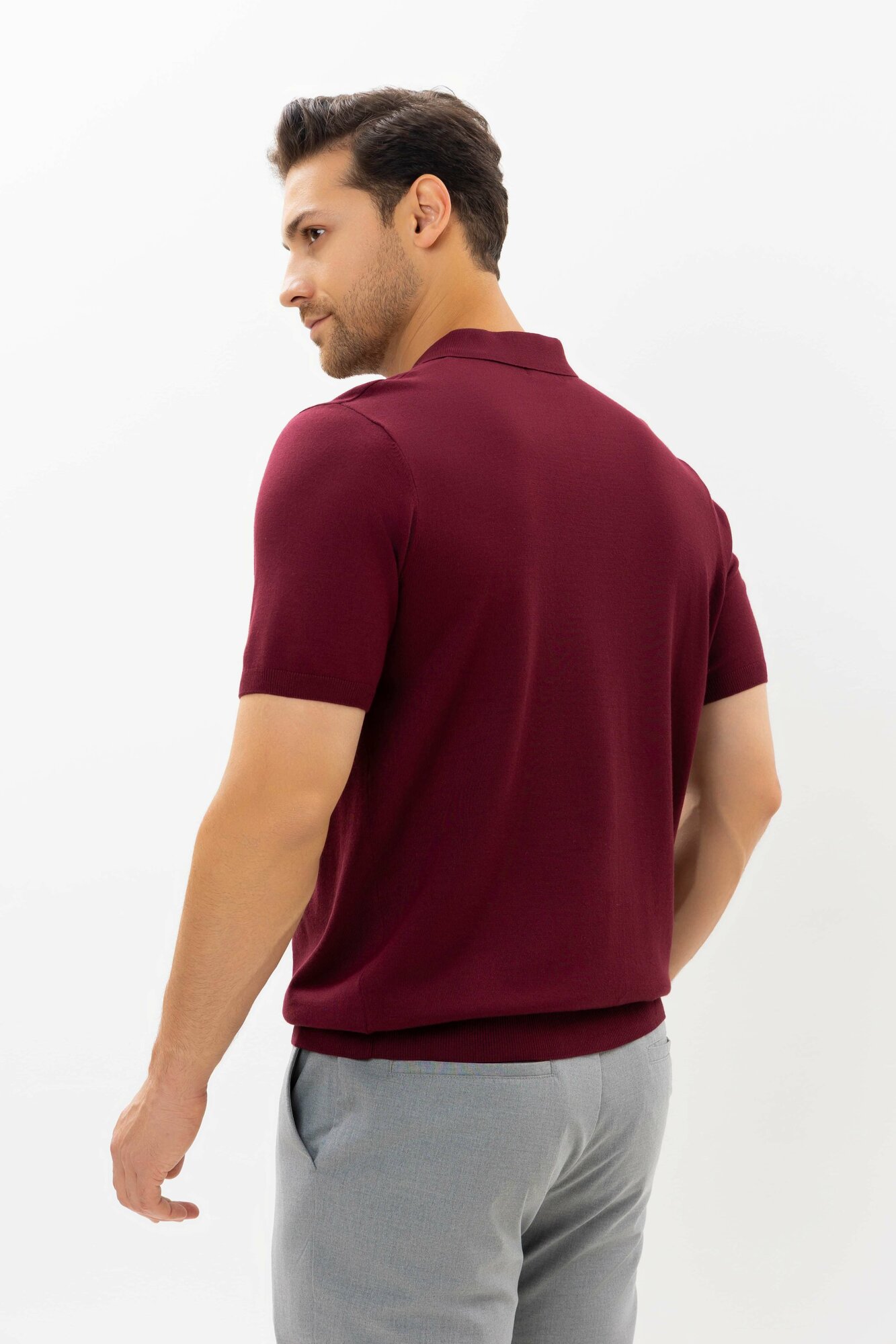 Джемпер TERRA PRO, размер M, dark red — фото 1