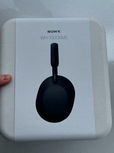 Изображение товара Беспроводные наушники с шумоподавлением Sony WH-1000XM5, Black | Черный