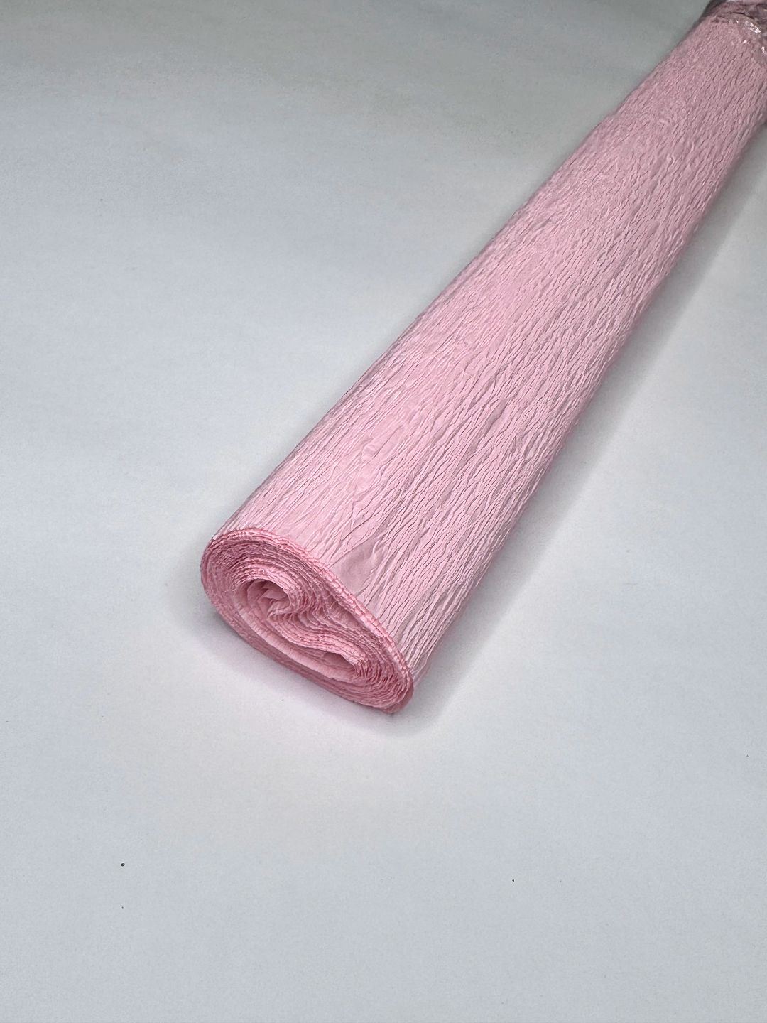 Гофрированная бумага, бледно-розовая креповая бумага для декора, творчества и упаковки