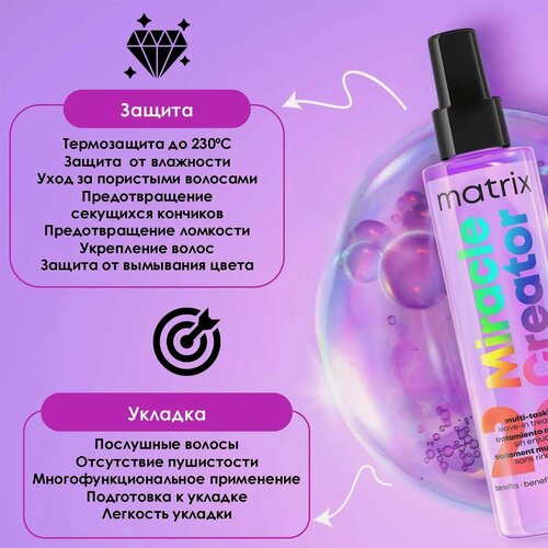 Изображение товара Matrix Уход несмываемый многофункциональный Miracle Creator, 100 мл
