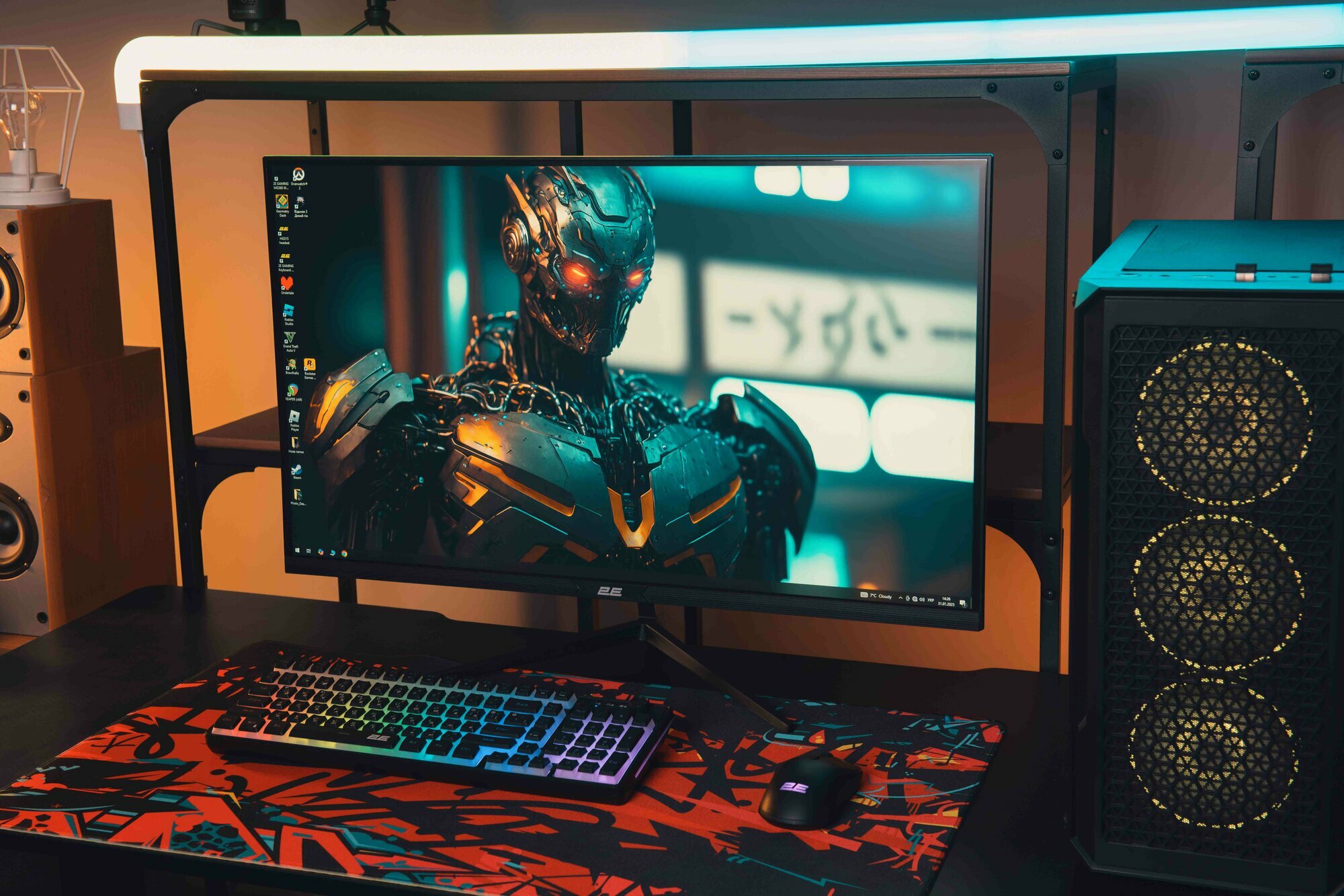 Монитор 2E 31.5" D3224B 2xHDMI, DP, IPS, 2560x1440, 75Hz, 5мс, FreeSync — фото 1