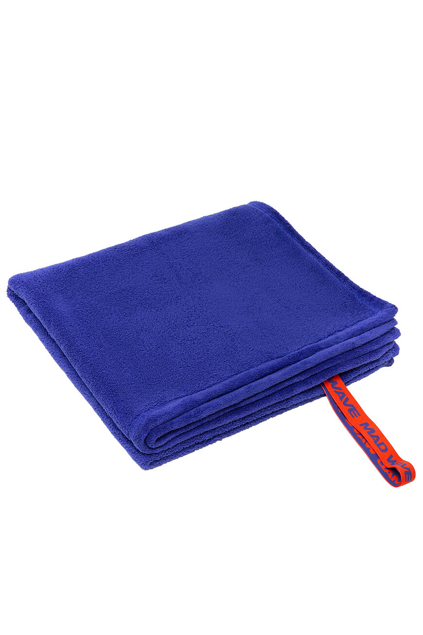 Полотенце MAD WAVE Ultrasoft Microfiber towel, ультрамягкая микрофибра, размер 80*130см, цвет синий